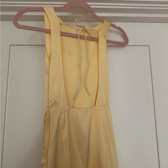 abercrombie yellow high neck maxi dress - Picture 5 of 7